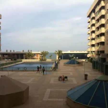 Apartamento Frente Al Mar En Playa Patacona Valencia Exterior foto